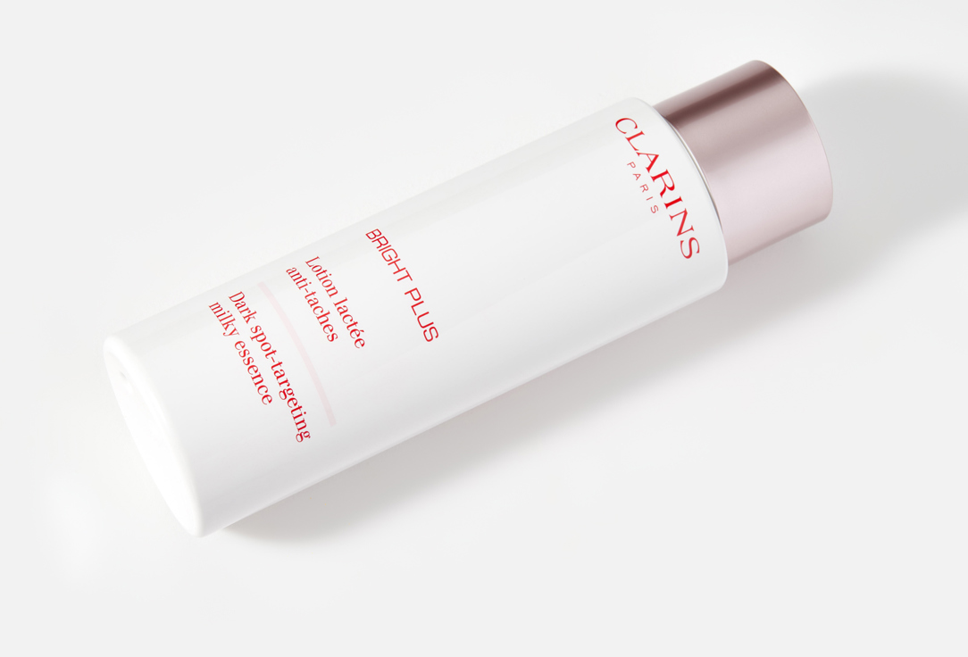 Clarins Dark spot-targeting milky face essence Bright Plus