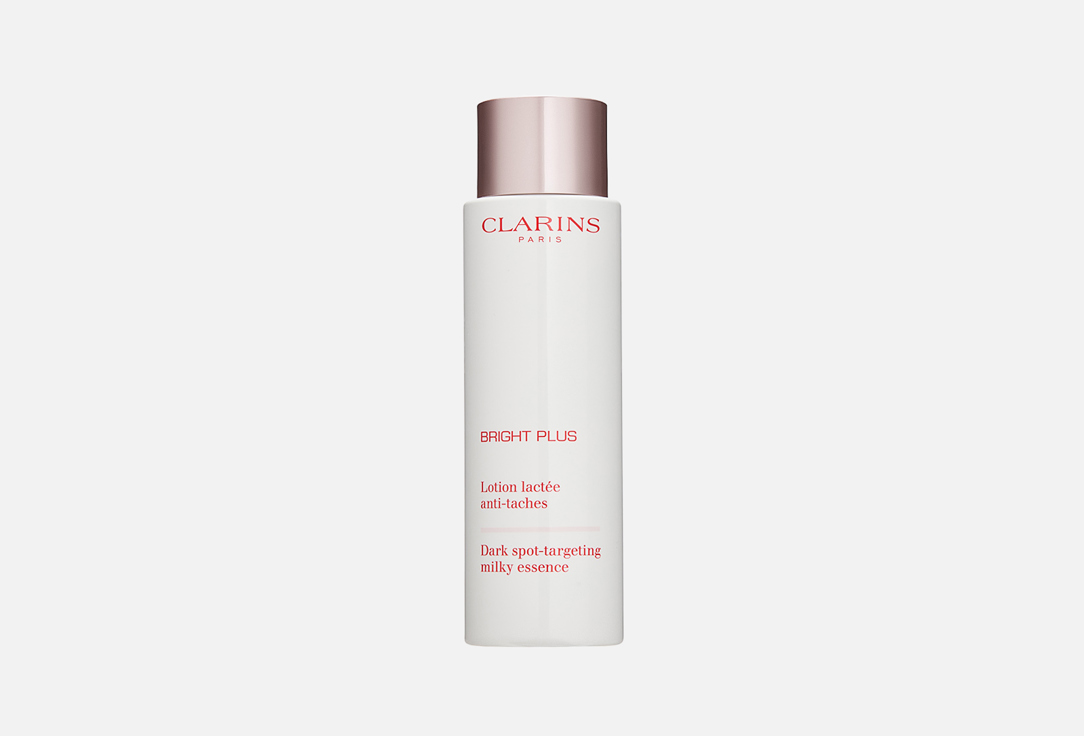 Clarins Dark spot-targeting milky face essence Bright Plus