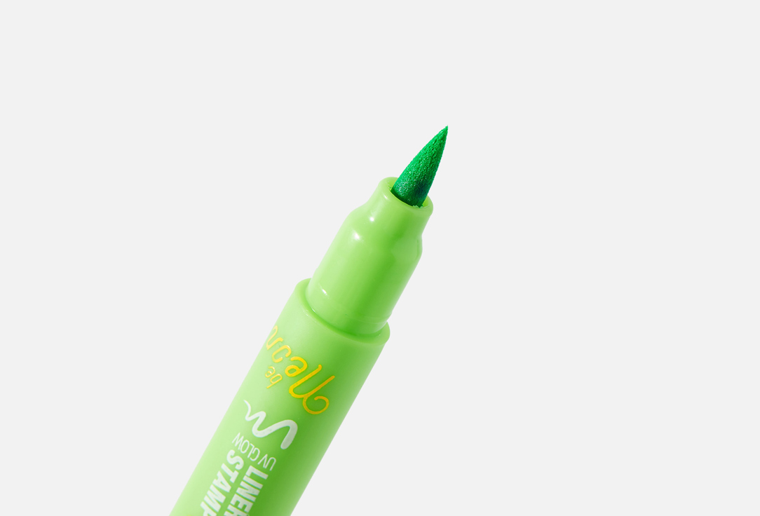 7DAYS UV glow Double-ended Eyeliner & stamp B.Colour