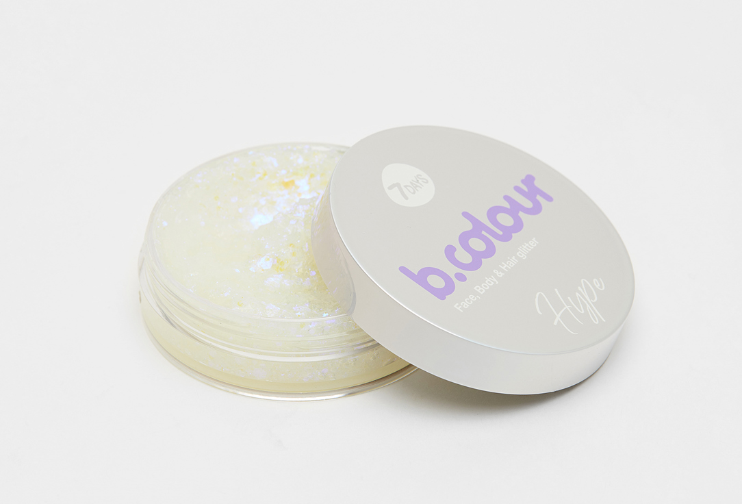 7DAYS Muititasking Creamy Glitter B.Colour 02, Hype 25 g 7DAYS Muititasking Creamy Glitter B.Colour