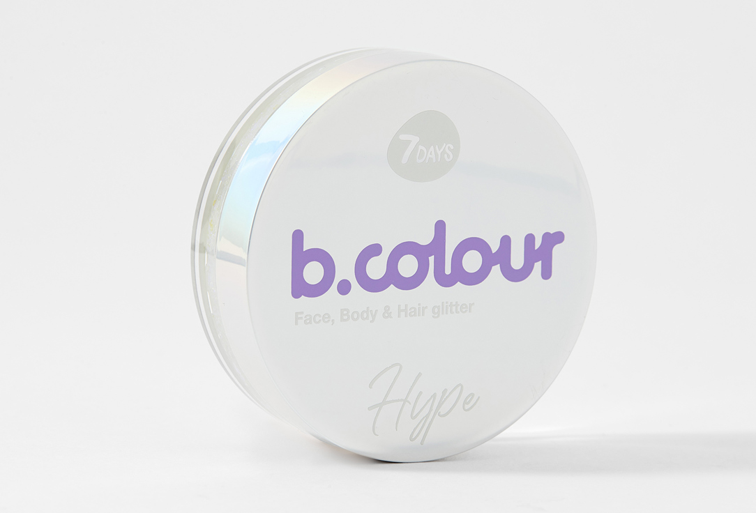 7DAYS Muititasking Creamy Glitter B.Colour 02, Hype 25 g 7DAYS Muititasking Creamy Glitter B.Colour