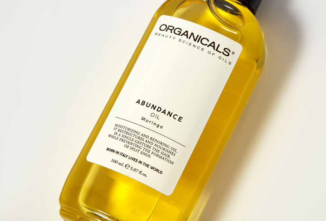 ORGANICALS Restructuring Oil Abundance moringa 100 ml ORGANICALS Restructuring Oil Abundance moringa