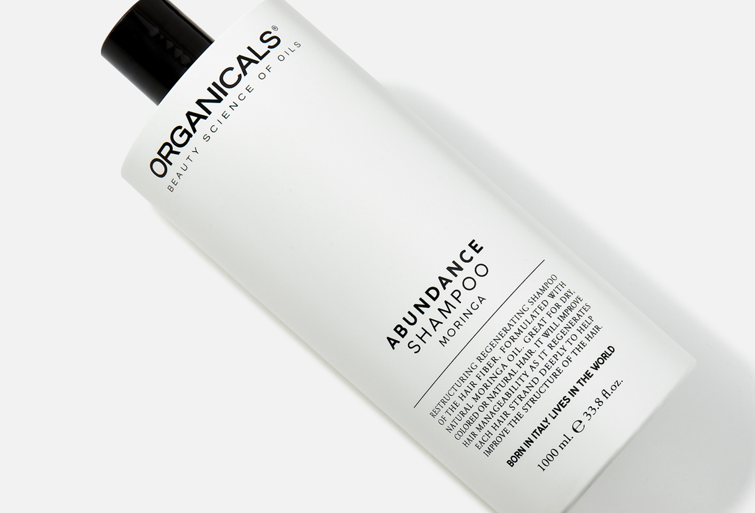 ORGANICALS Regenerating and Restructuring Shampoo Abundance moringa 1000 ml ORGANICALS Regenerating and Restructuring Shampoo Abundance moringa