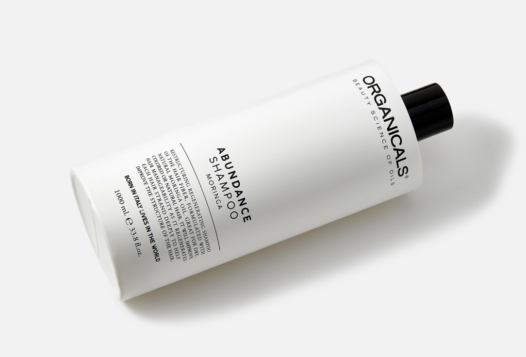 ORGANICALS Regenerating and Restructuring Shampoo Abundance moringa 1000 ml ORGANICALS Regenerating and Restructuring Shampoo Abundance moringa