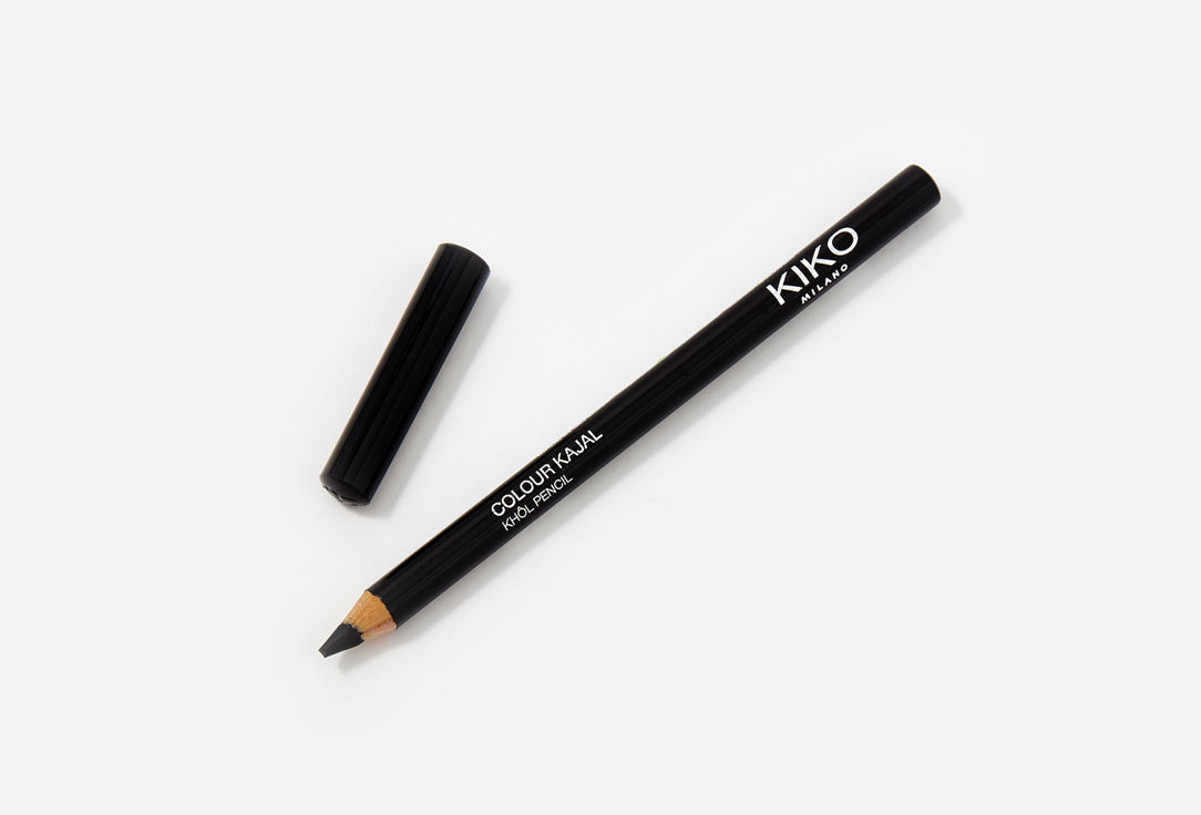 KIKO Milano Intense color eye kajal pencil Colour 01, Black 1.05 g KIKO Milano Intense color eye kajal pencil Colour