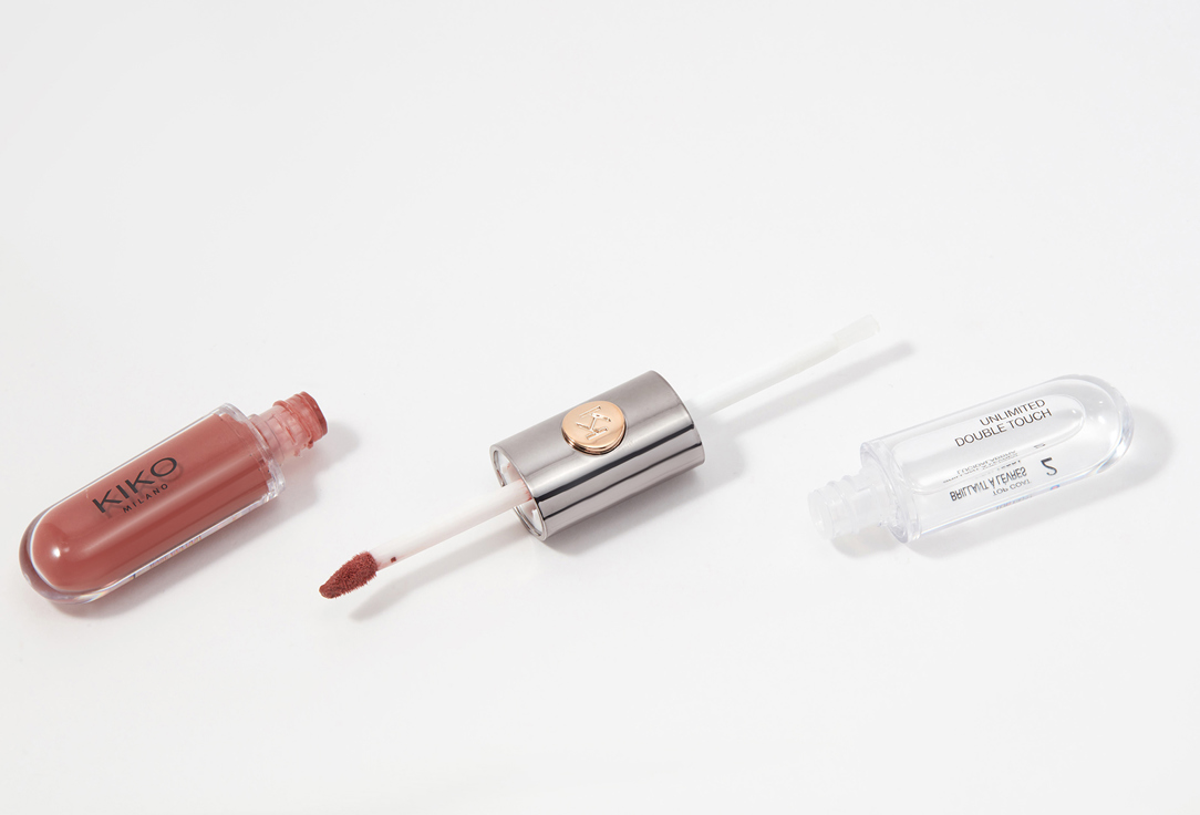 KIKO Milano Жидкая помада-блеск для губ UNLIMITED DOUBLE TOUCH