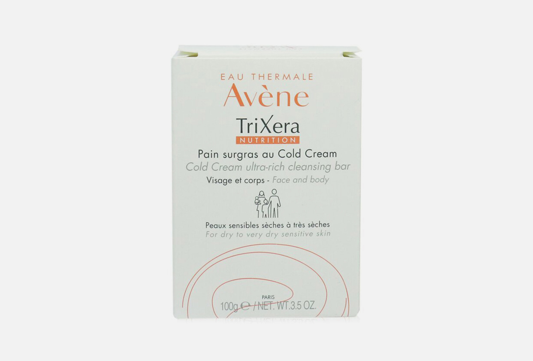 EAU THERMALE AVENE Nutrition soap Trixera