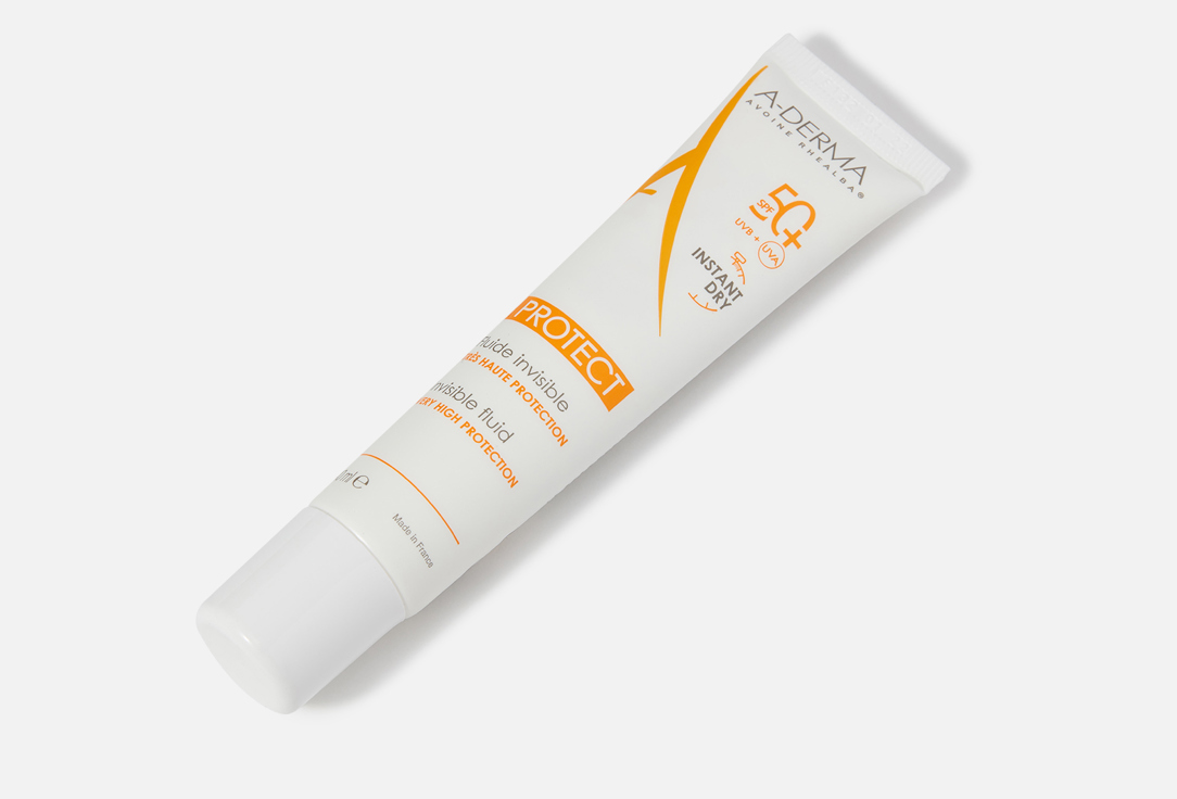 A-Derma Sunscreen fluid SPF50+ Protect Invisible Fluid 40 ml A-Derma Sunscreen fluid SPF50+ Protect Invisible Fluid