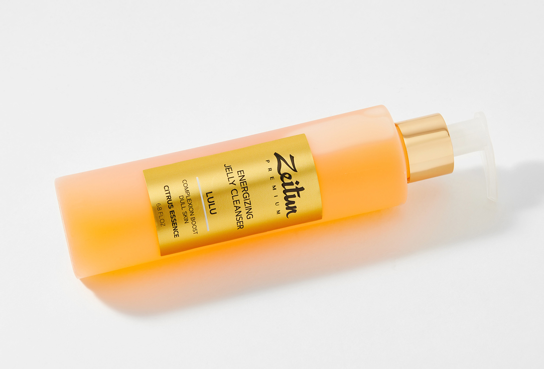 Zeitun Energizing Face Cleansing Gel LULU with Vitamin C & Mandarin 200 ml Zeitun Energizing Face Cleansing Gel LULU with Vitamin C & Mandarin