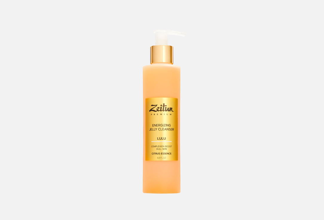 Zeitun Energizing Face Cleansing Gel LULU with Vitamin C & Mandarin 200 ml Zeitun Energizing Face Cleansing Gel LULU with Vitamin C & Mandarin