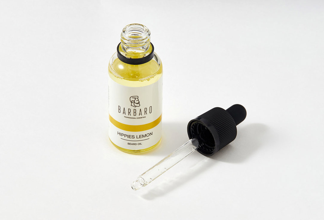 BARBARO Beard oil Hippies lemon 30 ml BARBARO Beard oil Hippies lemon