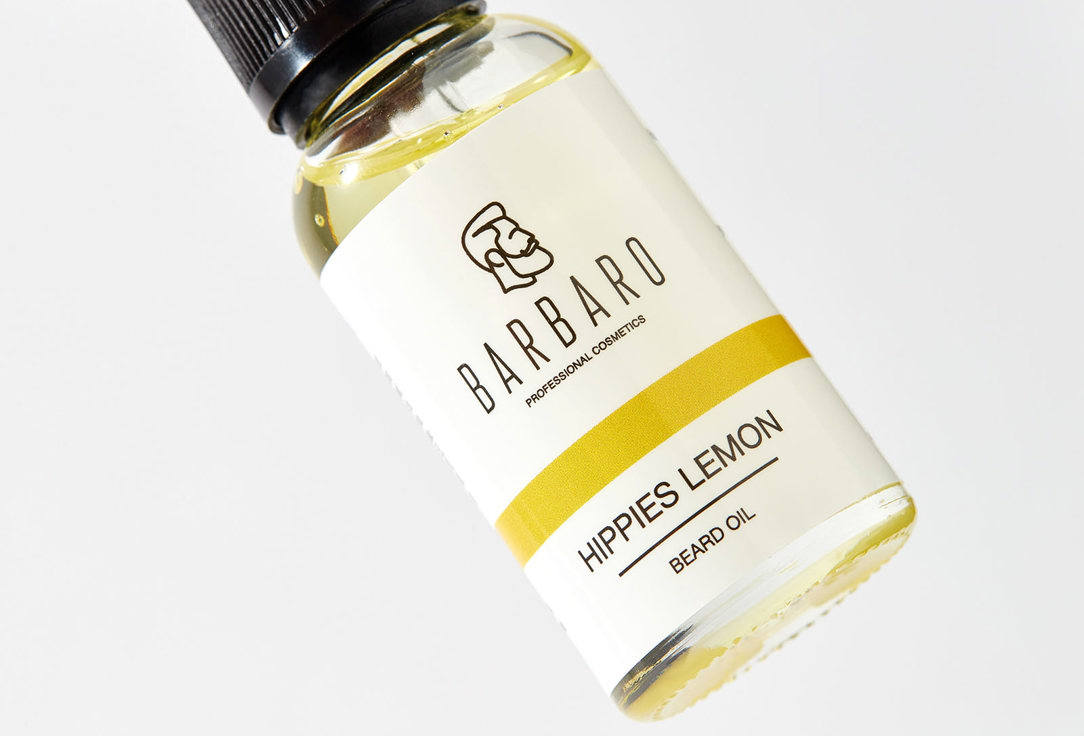 BARBARO Beard oil Hippies lemon 30 ml BARBARO Beard oil Hippies lemon
