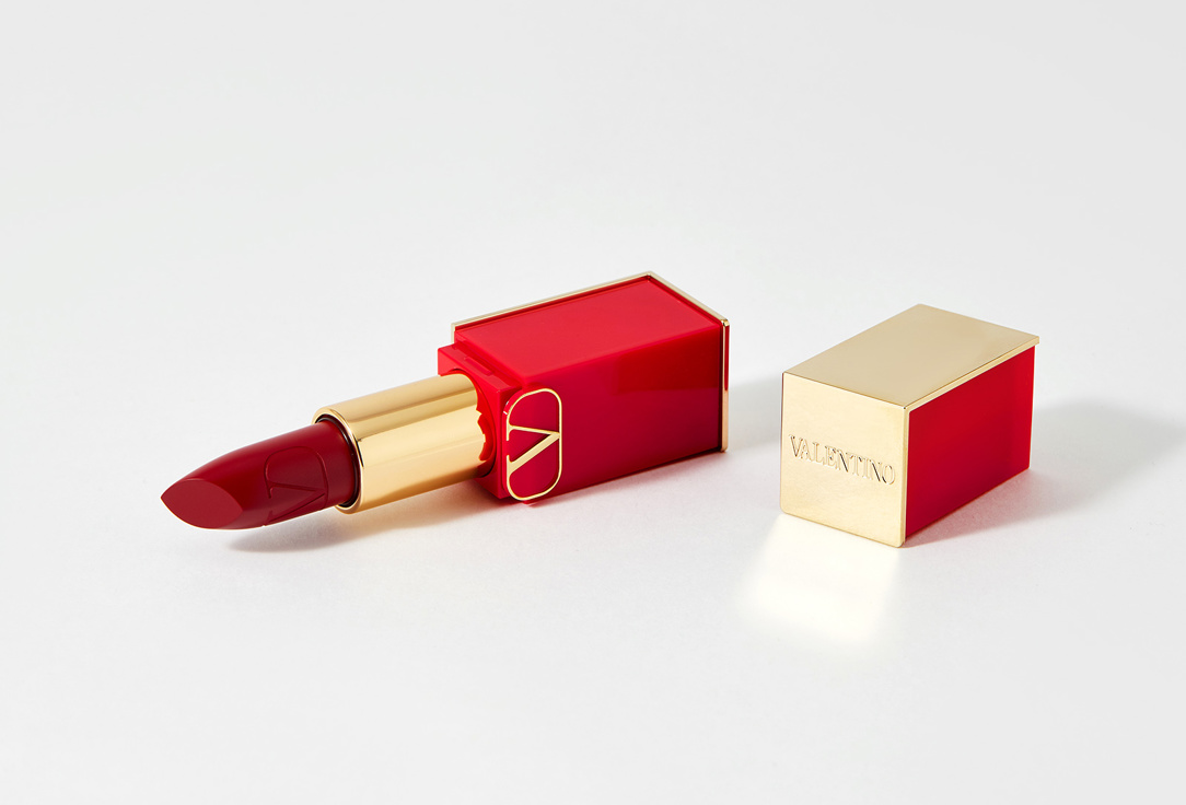 Valentino Satin Creamy Lipstick Rosso