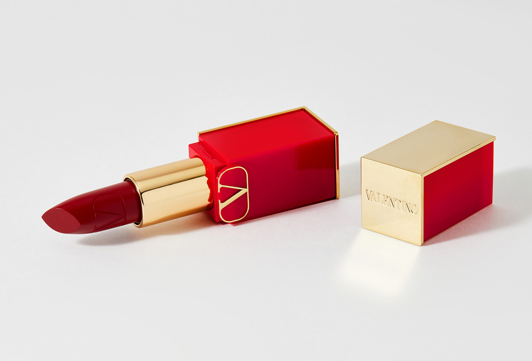 Valentino Satin Creamy Lipstick Rosso