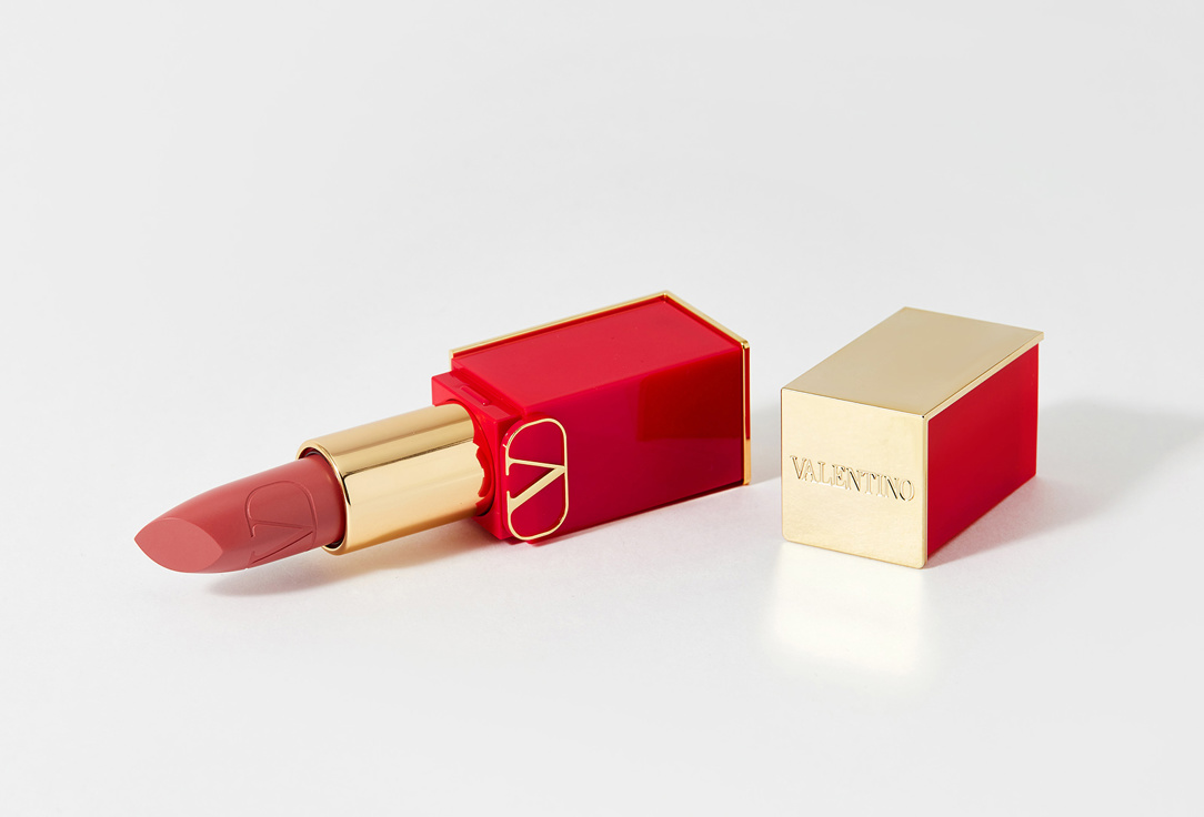 Valentino Satin Creamy Lipstick Rosso 106A 3.4 g Valentino Satin Creamy Lipstick Rosso