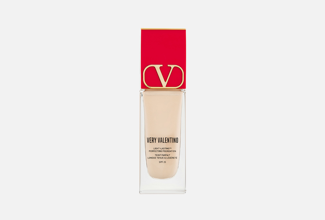 Valentino Semi-matte, long-lasting liquid foundation SPF 25 Very Valentino Light Rosa 1 25 ml Valentino Semi-matte, long-lasting liquid foundation SPF 25 Very Valentino