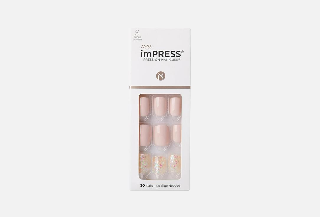 KISS NEW YORK Professional False Nails imPRESS Short Length
