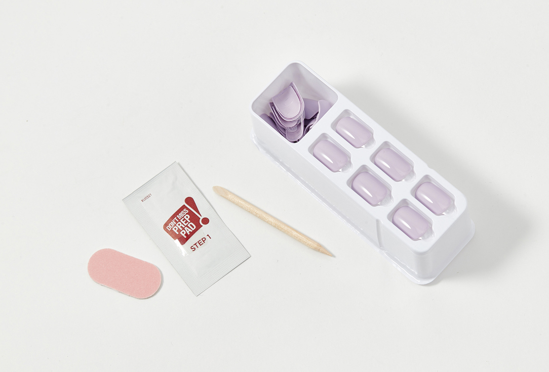 KISS NEW YORK Professional press-on gel nails Impress Color Picture Purple