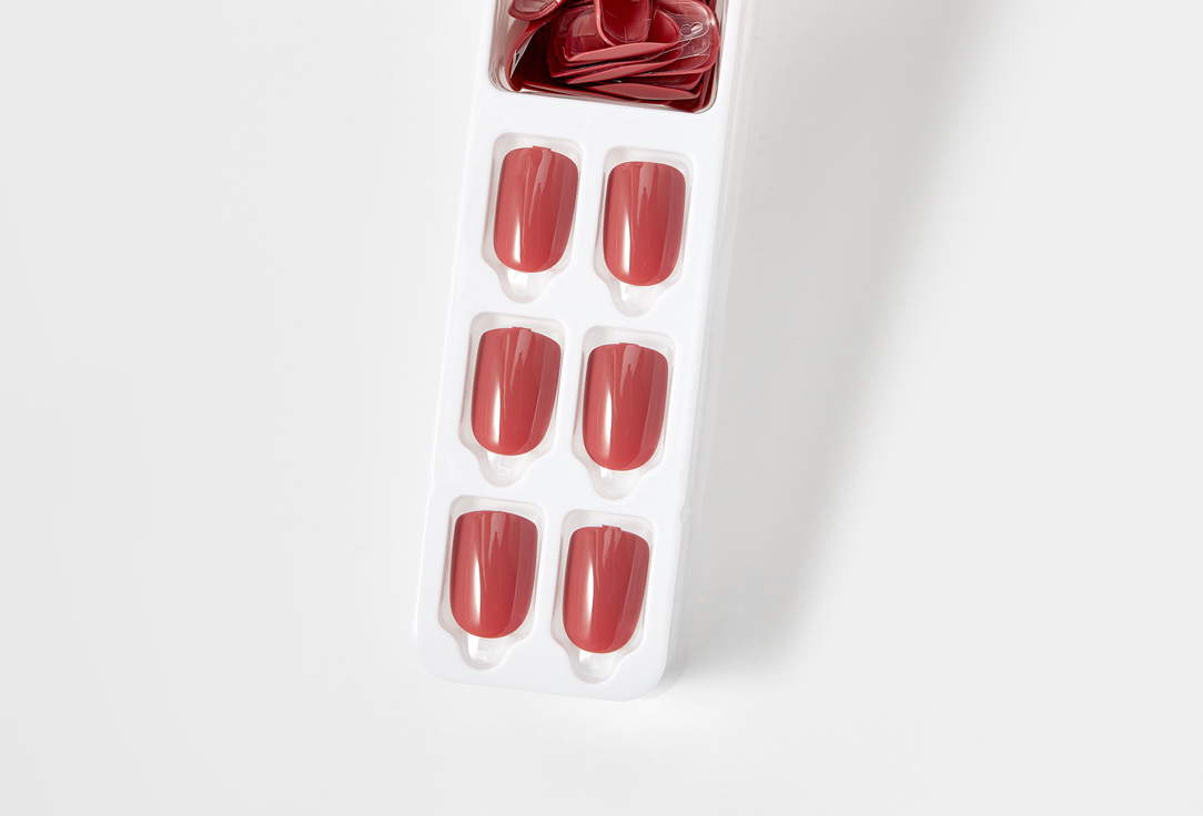 KISS NEW YORK Professional Press-On Gel Nails Impress Color Platonic Pink 30 pcs KISS NEW YORK Professional Press-On Gel Nails Impress Color Platonic Pink