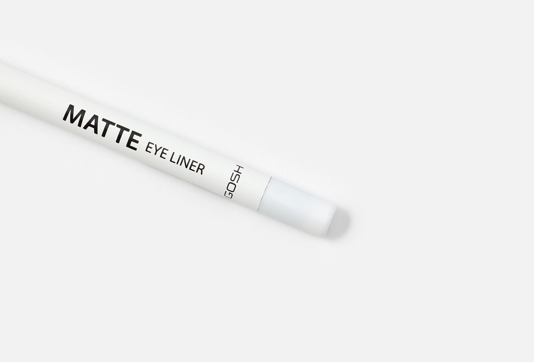 Gosh Creamy Eyeliner Pencil MATTE EYELINER 001, Dover white 1.2 g Gosh Creamy Eyeliner Pencil MATTE EYELINER