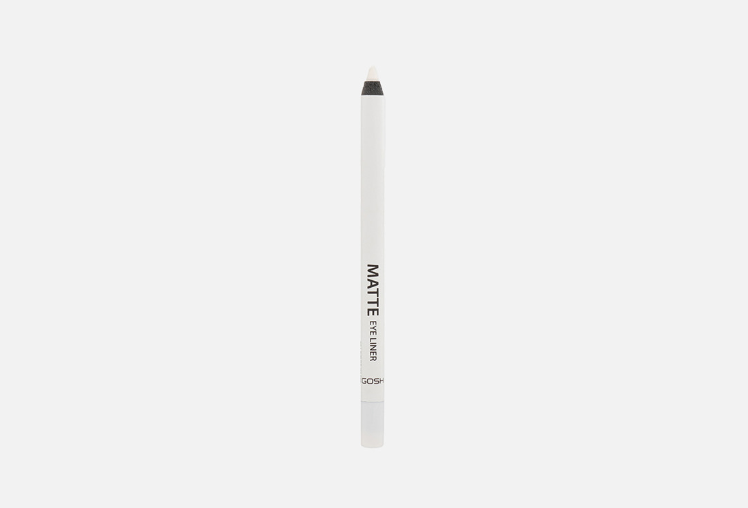 Gosh Creamy Eyeliner Pencil MATTE EYELINER 001, Dover white 1.2 g Gosh Creamy Eyeliner Pencil MATTE EYELINER