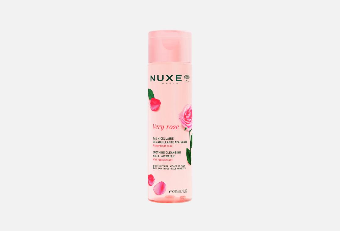 NUXE Micellar Water 3-in-1 VERY ROSE 200 ml NUXE Micellar Water 3-in-1 VERY ROSE