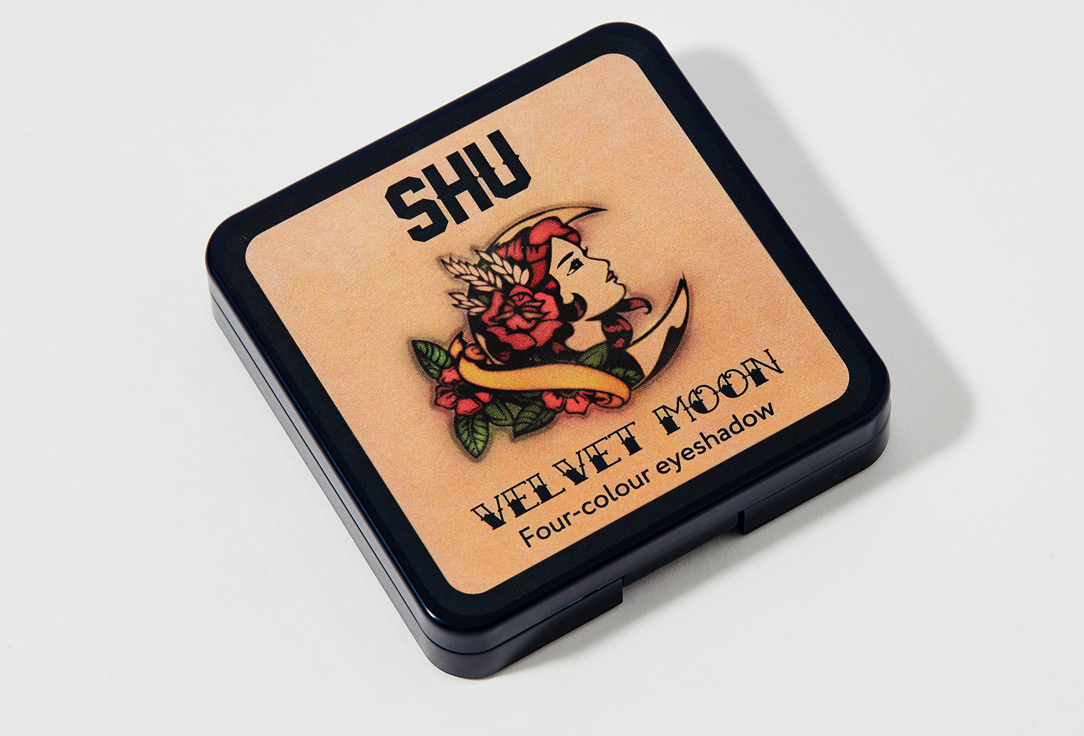 SHU Four-Color Eyeshadow Palette VELVET MOON