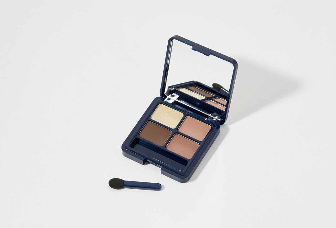 SHU Four-Color Eyeshadow Palette VELVET MOON 152, Golden Brown 4.8 g SHU Four-Color Eyeshadow Palette VELVET MOON