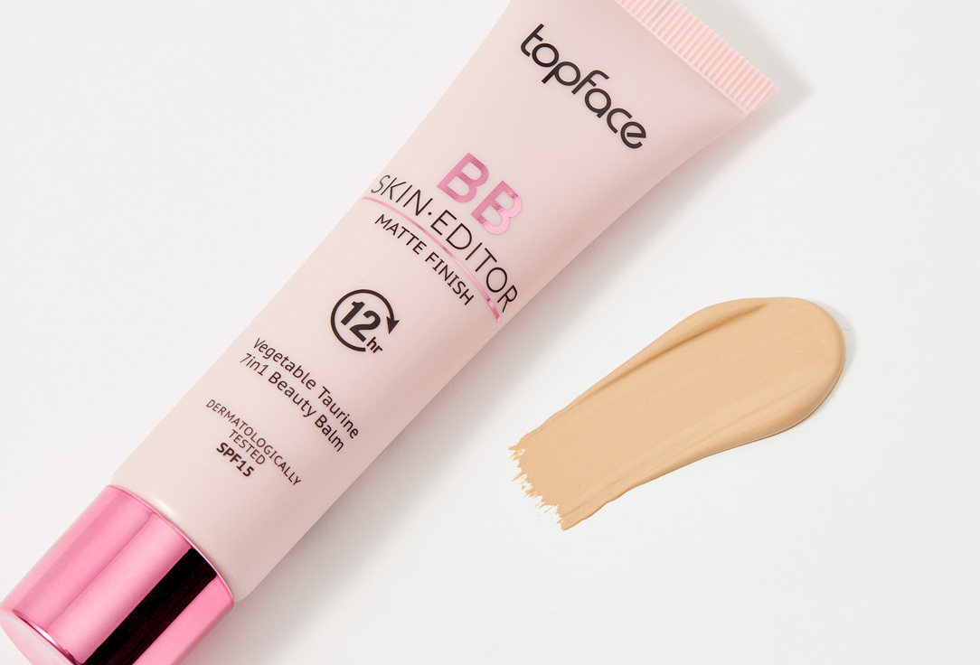 Topface Matte Finish BB Cream with SPF 15 BB Skin Editor 2 30 ml Topface Matte Finish BB Cream with SPF 15 BB Skin Editor