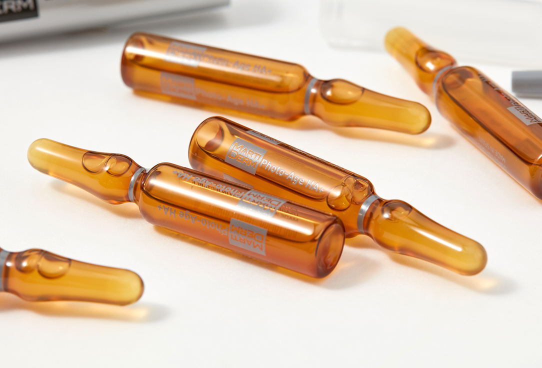 Martiderm Photo-aging control face Ampoules Platinum HA+ 10 pcs Martiderm Photo-aging control face Ampoules Platinum HA+