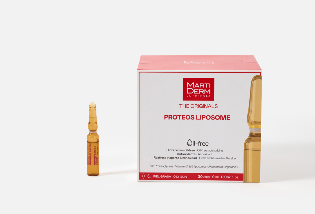 Martiderm Anti-aging face ampoules PROTEOS LIPOSOME