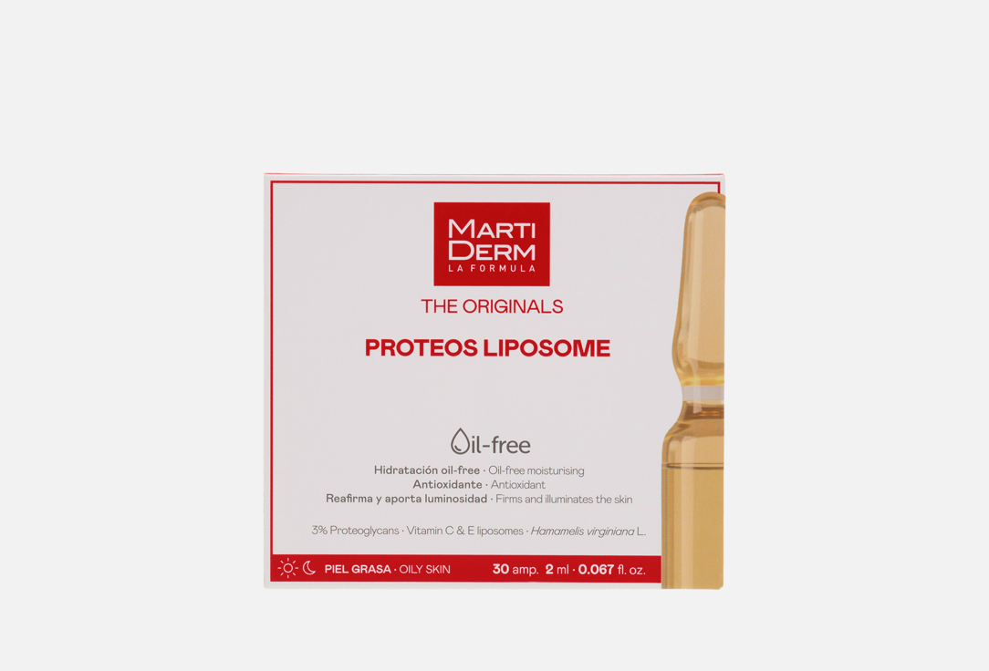 Martiderm Anti-aging face ampoules PROTEOS LIPOSOME