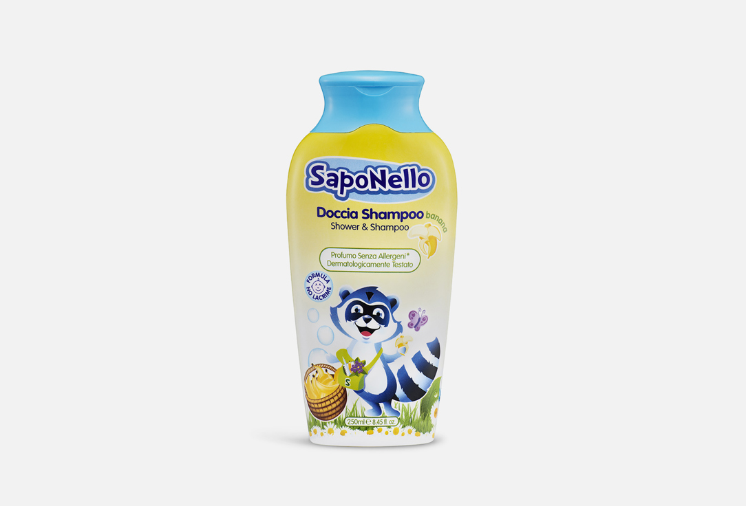 SapoNello Moisturizing children’s hair and body wash Moisturizing Shower-Shampoo
