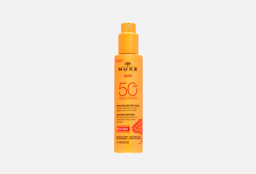 NUXE Sunscreen spray SPF 50 Sun 150 ml NUXE Sunscreen spray SPF 50 Sun