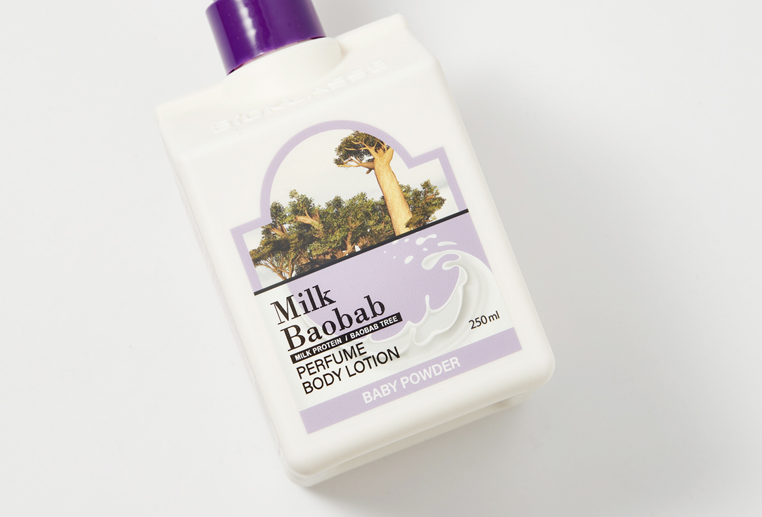 Milk Baobab Perfume Body Lotion Baby Powder