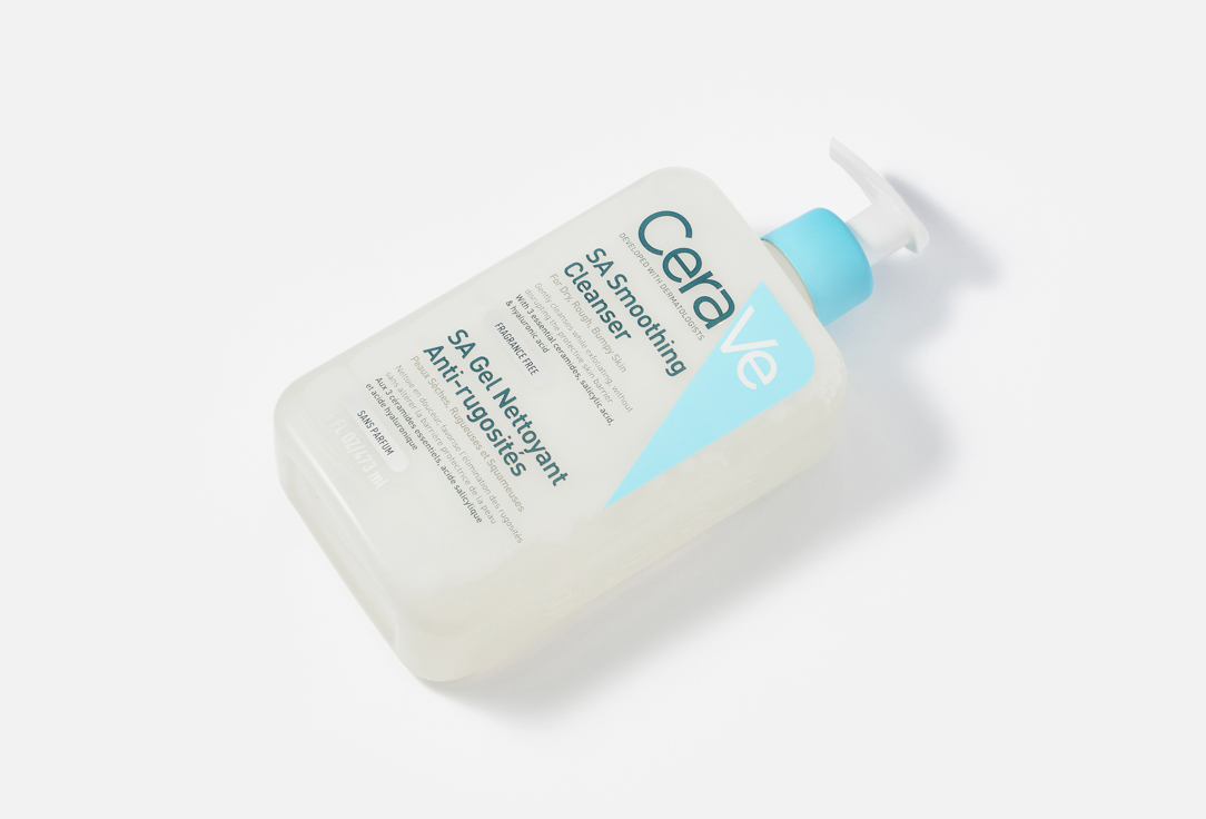 CeraVe Cleansing gel for rough & dry skin SA Smoothing Cleanser