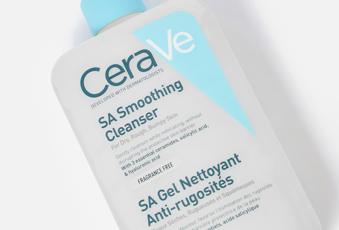 CeraVe Cleansing gel for rough & dry skin SA Smoothing Cleanser
