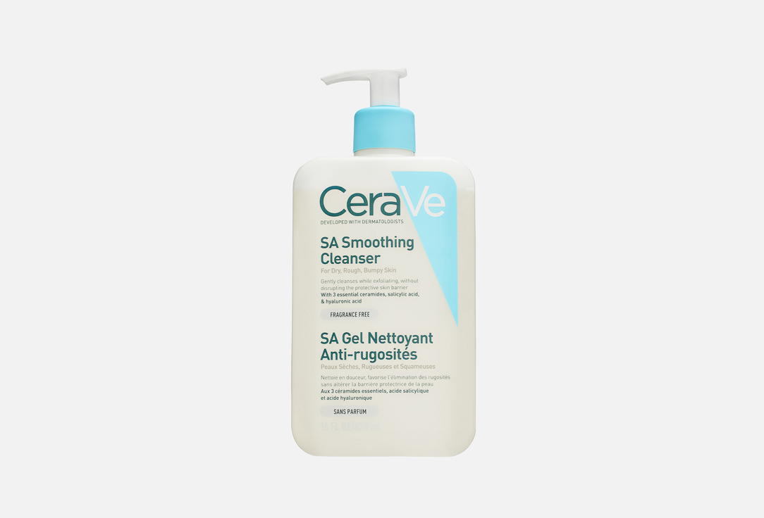 CeraVe Cleansing gel for rough & dry skin SA Smoothing Cleanser