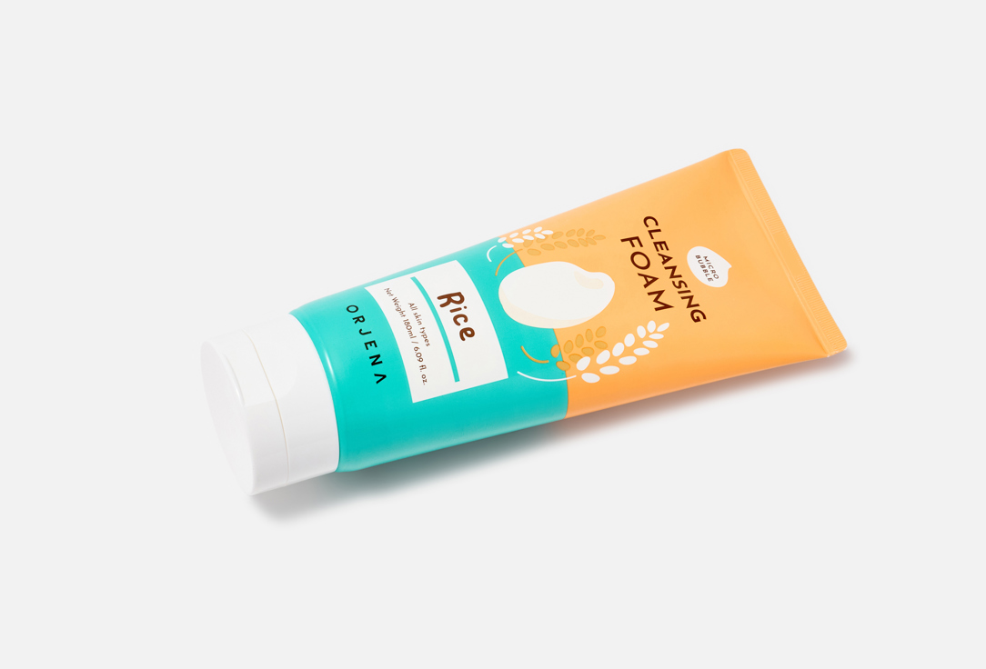 ORJENA Face Cleansing Foam Smile Day Rice