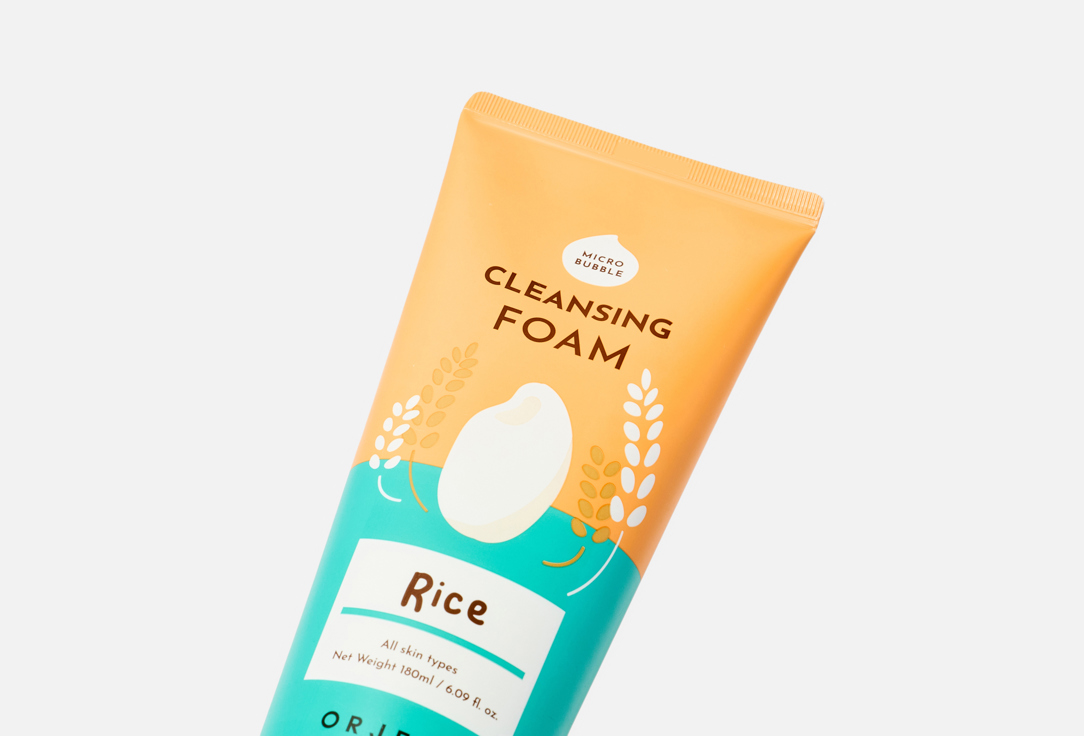 ORJENA Face Cleansing Foam Smile Day Rice