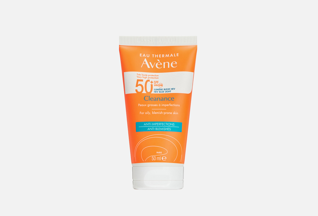 أو ثيرمال أفين سائل حماية من الشمس SPF 50+ PA++++ للبشرة المعرضة للمشاكل كلينانس 50 مل أو ثيرمال أفين سائل حماية من الشمس SPF 50+ PA++++ للبشرة المعرضة للمشاكل كلينانس