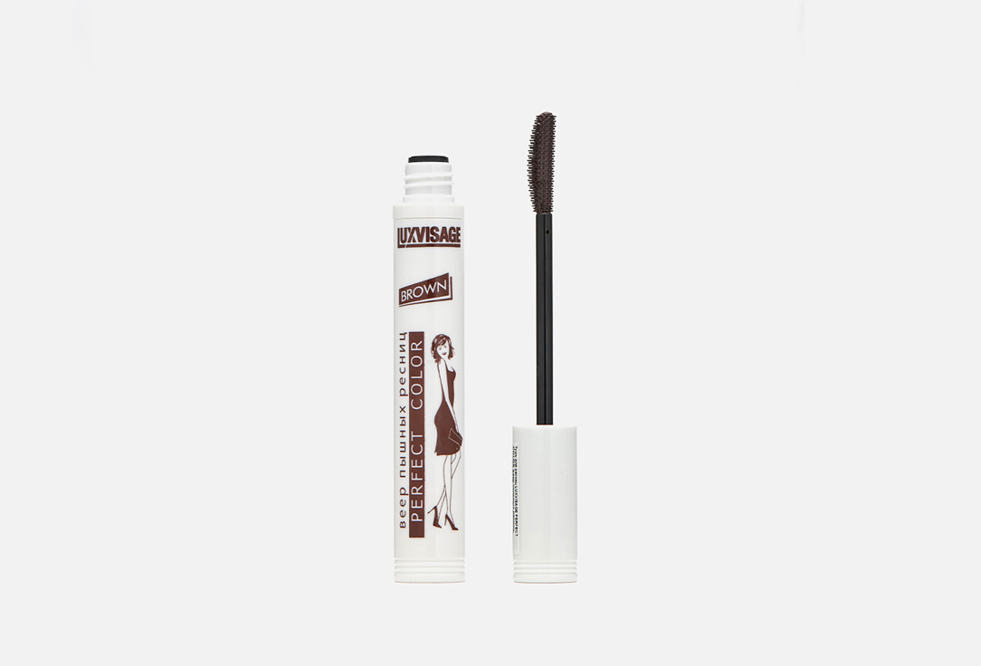 LUXVISAGE Mascara PERFECT COLOR fan of fluffy lashes