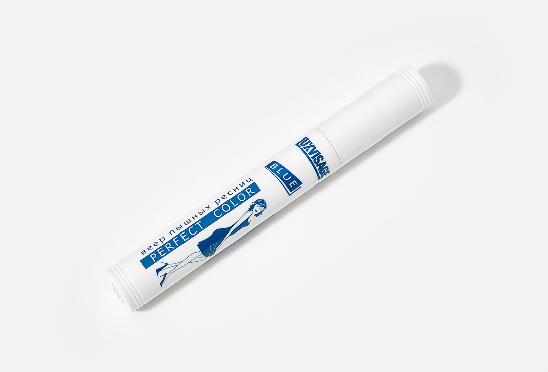LUXVISAGE Mascara PERFECT COLOR fan of fluffy lashes Blue 8 g LUXVISAGE Mascara PERFECT COLOR fan of fluffy lashes