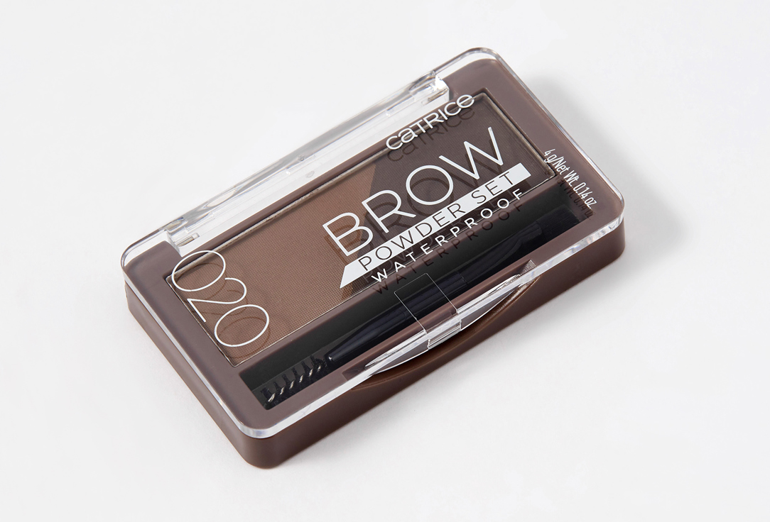 Catrice Brow Powder & Spoolie Brow Powder Waterproof Set