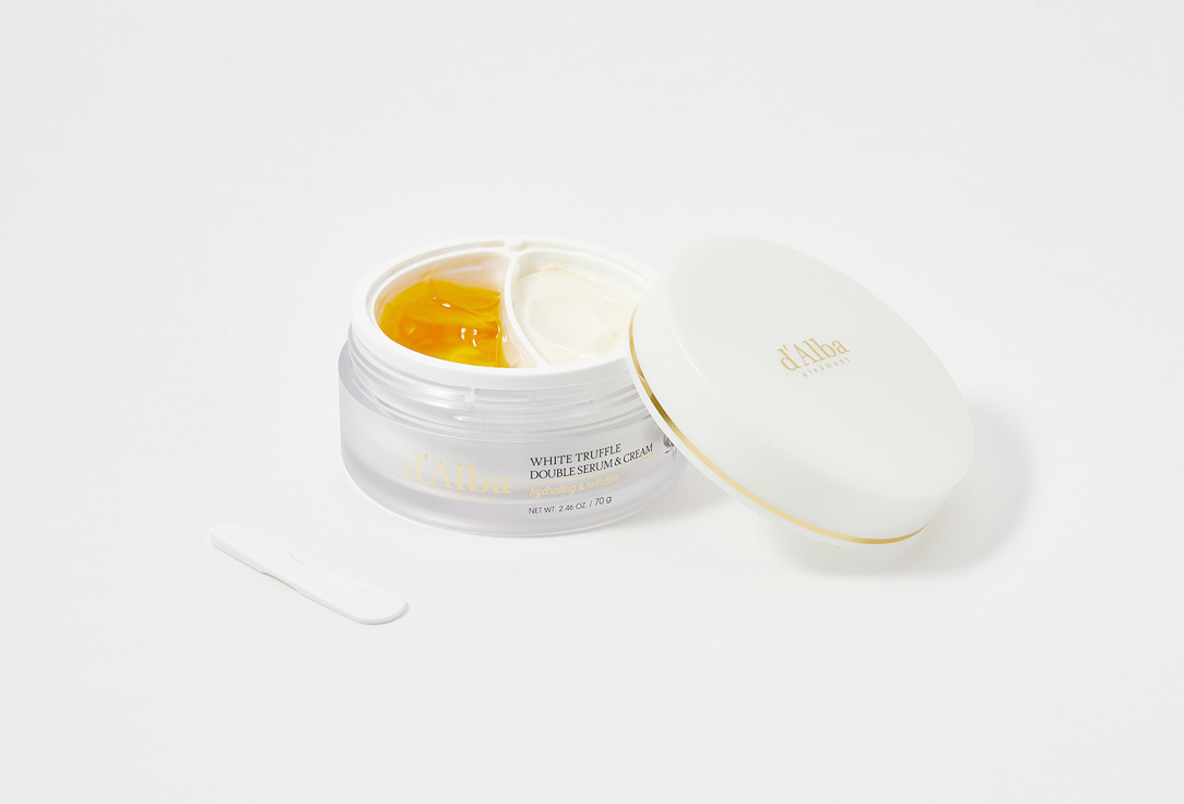 d'Alba Face Cream White Truffle Double Serum & Cream