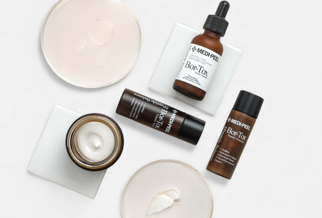 MEDI-PEEL Face toner, Face emulsion, Face serum, Face cream set Bor-tox multi care 4 pcs MEDI-PEEL Face toner, Face emulsion, Face serum, Face cream set Bor-tox multi care