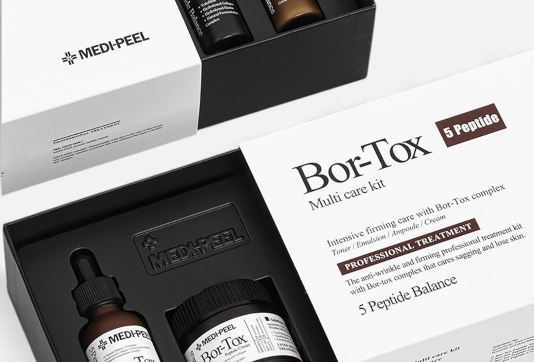 MEDI-PEEL Face toner, Face emulsion, Face serum, Face cream set Bor-tox multi care 4 pcs MEDI-PEEL Face toner, Face emulsion, Face serum, Face cream set Bor-tox multi care