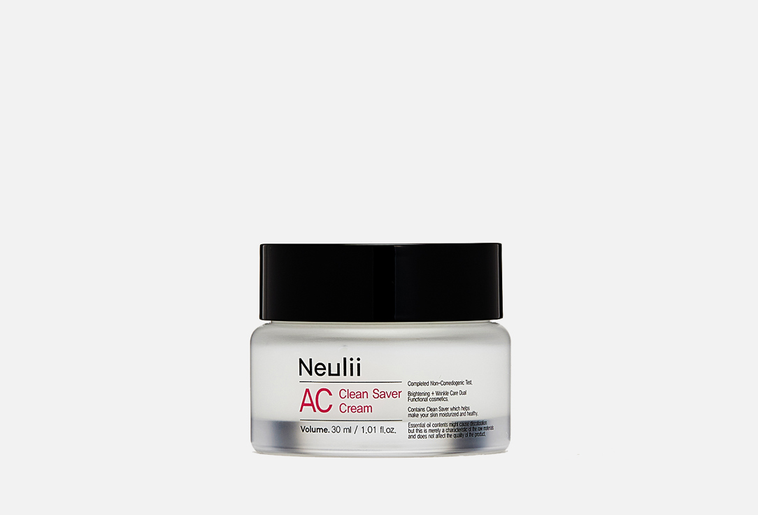Neulii Soothing face cream AC Clean Saver 30 ml Neulii Soothing face cream AC Clean Saver
