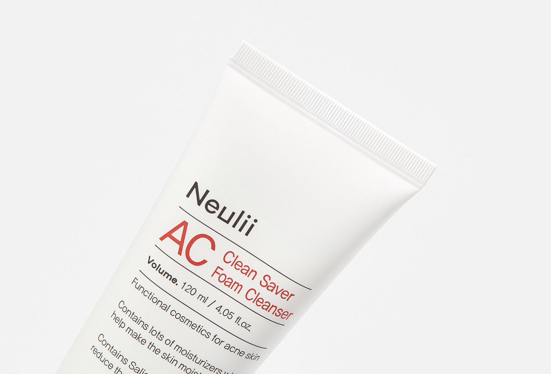 Neulii Face Foam Cleanser AC Clean Saver 120 ml Neulii Face Foam Cleanser AC Clean Saver