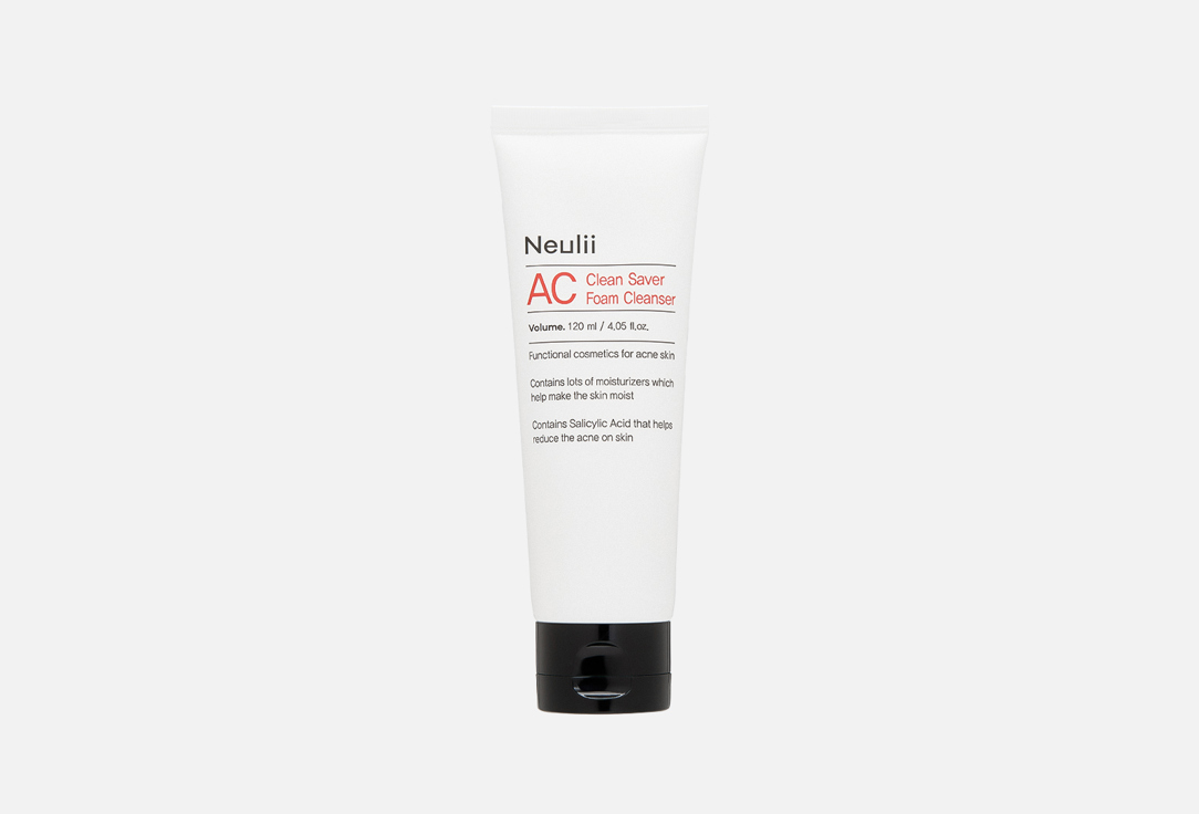Neulii Face Foam Cleanser AC Clean Saver 120 ml Neulii Face Foam Cleanser AC Clean Saver